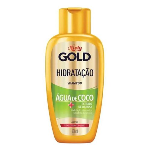 Shampoo Niely Gold Hidratação Profunda C/ Queratina 800ml Shampoo Niely Gold Hidratação Profunda C/ Queratina 800ml