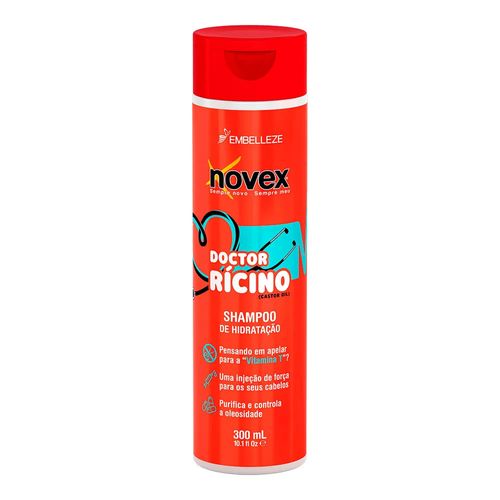 Shampoo Novex Doctor Rícino 300ml Shampoo Novex Doctor Rícino 300ml