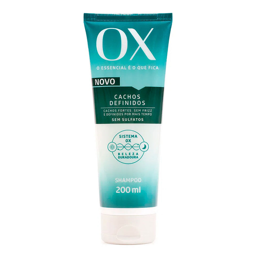Shampoo OX Cachos Definidos 200ml - Drogarias Pacheco
