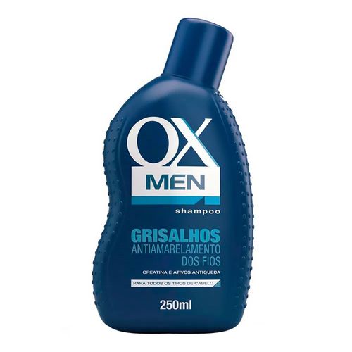 Shampoo OX Homem Cabelos Grisalhos 250ml Shampoo OX Homem Cabelos Grisalhos 250ml