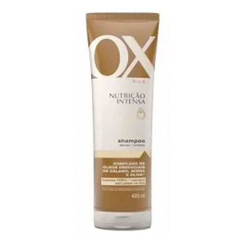 Shampoo OX Oils Nutrição Intensiva 400ml Shampoo OX Oils Nutrição Intensiva 400ml