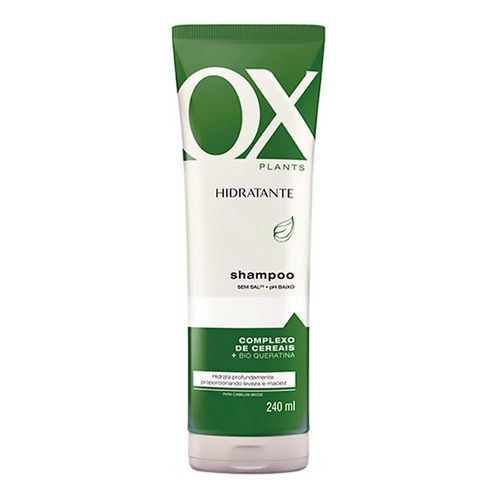 Shampoo OX Plants Hidratante 240ml Shampoo OX Plants Hidratante 240ml