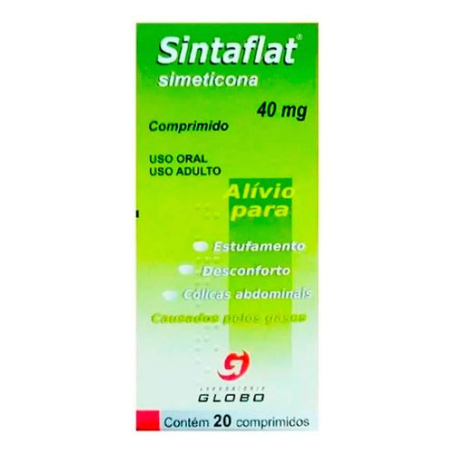 Sintaflat 40mg 20 Comprimidos Sintaflat 40mg 20 Comprimidos