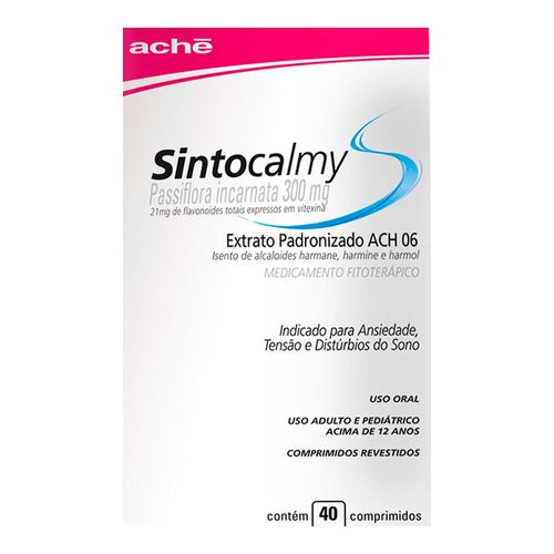 Sintocalmy 300mg c/40 Comprimidos Sintocalmy 300mg c/40 Comprimidos