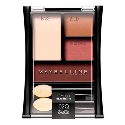 Sombra Maybelline Quads 02 Naturals Smokes Sombra Maybelline Quads 02 Naturals Smokes