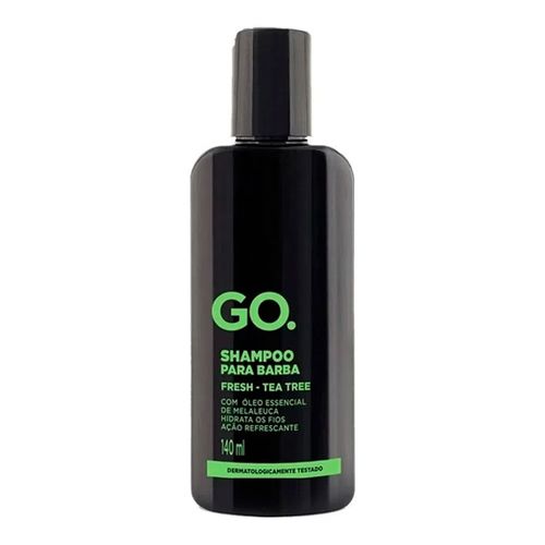 Shampoo Para Barba Go. Fresh Tea Tree 140ml Shampoo Para Barba Go. Fresh Tea Tree 140ml