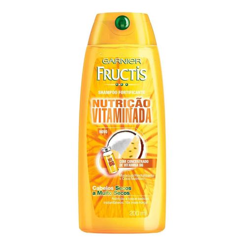 Shampoo Fructis Nutrição Vitaminada 200ml Shampoo Fructis Nutrição Vitaminada 200ml