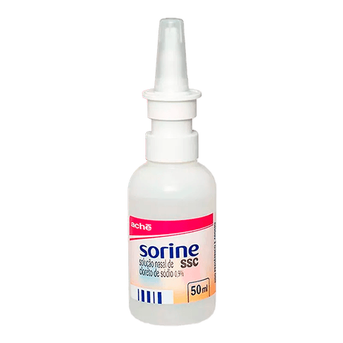 Sorine sem Conservantes Solução Nasal Spray Aché 50ml