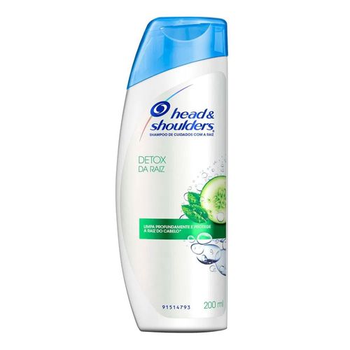 Shampoo Head & Shoulders Detox Da Raíz 200ml