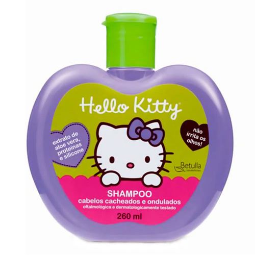 Shampoo Hello Kitty Betulla Cabelos Cacheados e Ondulados - 260ml Shampoo Hello Kitty Betulla Cabelos Cacheados e Ondulados - 260ml