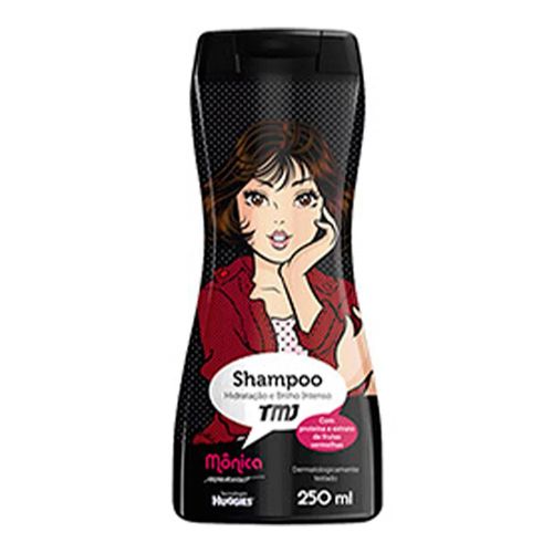 Shampoo Huggies Turma da Mônica Jovem Mônica Hidratação e Brilho 250ml Shampoo Huggies Turma da Mônica Jovem Mônica Hidratação e Brilho 250ml