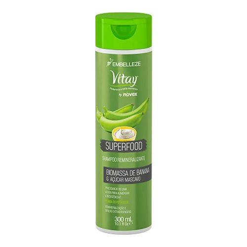 Shampoo Remineralizante Embelleze Vitay Superfood 300ml Shampoo Remineralizante Embelleze Vitay Superfood 300ml