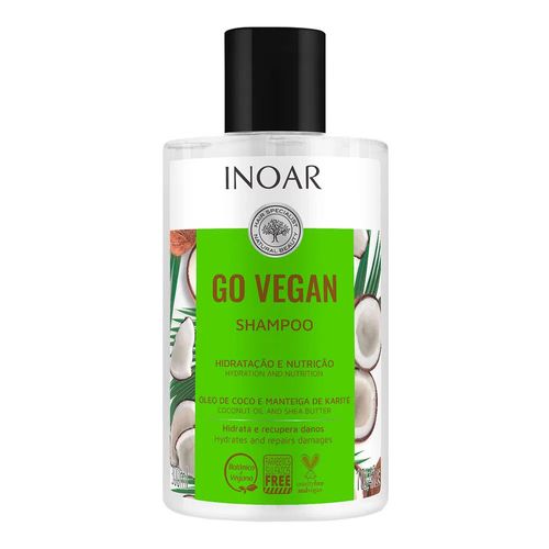 Shampoo Inoar Hidratação e Nutrição Go Vegan 300ml Shampoo Inoar Hidratação e Nutrição Go Vegan 300ml