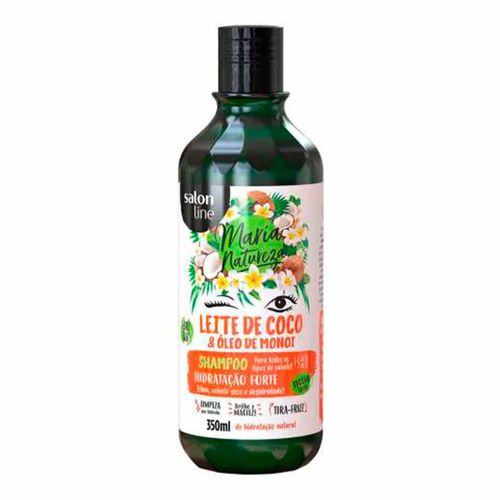 Shampoo Salon Line Maria Natureza Leite de Coco e Óleo de Monoi 350ml