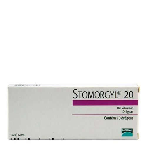 STOMORGYL 20mg - caixa com 10 compr. STOMORGYL 20mg - caixa com 10 compr.