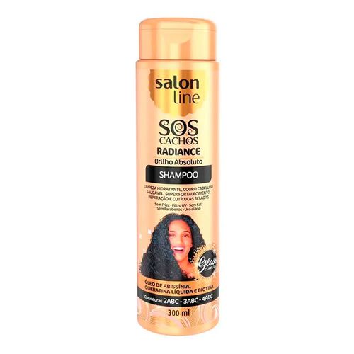 Shampoo Salon Line Sos Radiance Brilho Absoluto 300ml