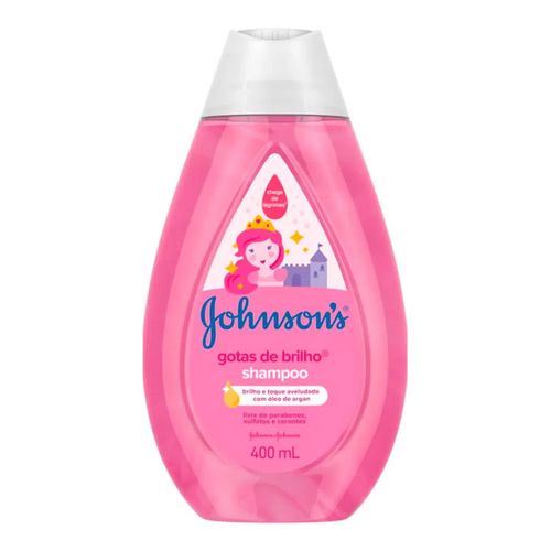 Shampoo Johnson's Baby Gotas de Brilho 400ml
