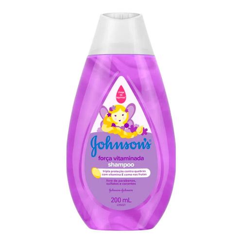 Shampoo Johnsons Baby Força Vitaminada 200ml Shampoo Johnsons Baby Força Vitaminada 200ml