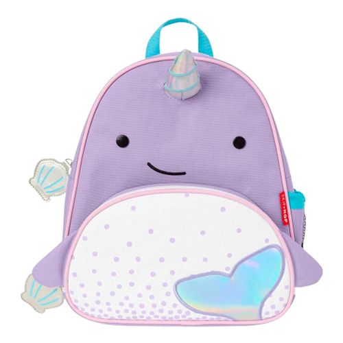 Mochila Zoo Narval Unicórnio Marinho Skip Hop Mochila Zoo Narval Unicórnio Marinho Skip Hop