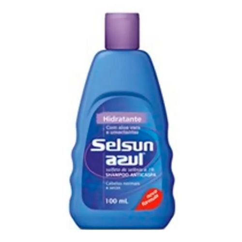 Shampoo Selsun Azul Nutrição Ativa 100ml Shampoo Selsun Azul Nutrição Ativa 100ml