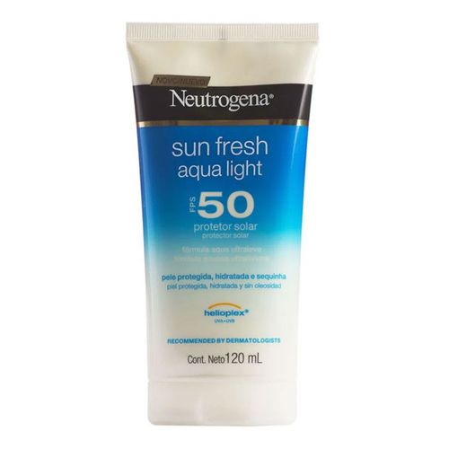 Protetor Solar Neutrogena Sun Fresh Aqua Light FPS50 200ml Protetor Solar Neutrogena Sun Fresh Aqua Light FPS50 200ml