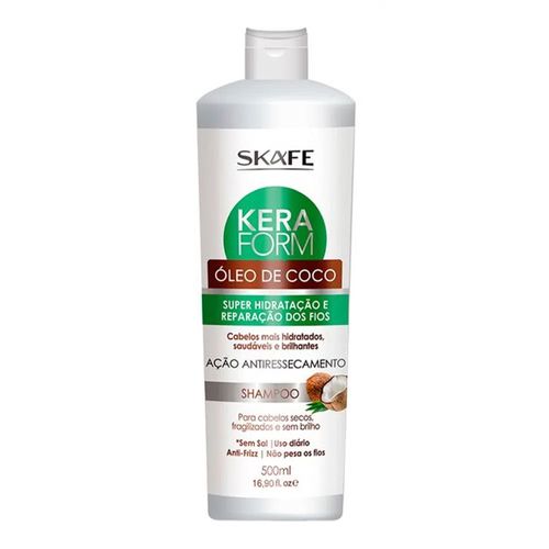 Shampoo Skafe Keraform Óleo De Coco 500ml