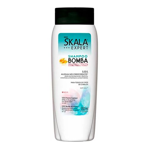 Shampoo Skala Expert Bomba de Vitaminas 350ml Shampoo Skala Expert Bomba de Vitaminas 350ml