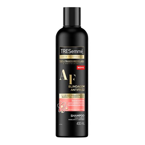 Shampoo TRESemmé Blindagem AntiFrizz 400ml Shampoo TRESemmé Blindagem AntiFrizz 400ml
