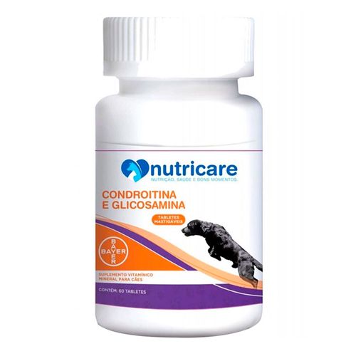 Suplemento Vitamínico Nutricare Condroitina e Glicosamina Bayer Suplemento Vitamínico Nutricare Condroitina e Glicosamina Bayer
