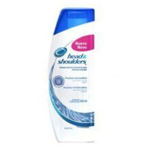 Shampoo Masculino Head&Shoulders Anticaspa Limpeza Revitalizadora - 400mL Shampoo Masculino Head&Shoulders Anticaspa Limpeza Revitalizadora - 400mL