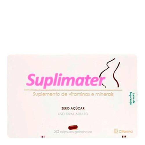 Suplimater Cifarma 30 cápsulas Suplimater Cifarma 30 cápsulas