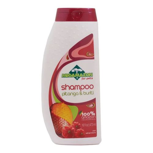 Shampoo Megamazon Pitanga E Buriti Pet Society 473ml