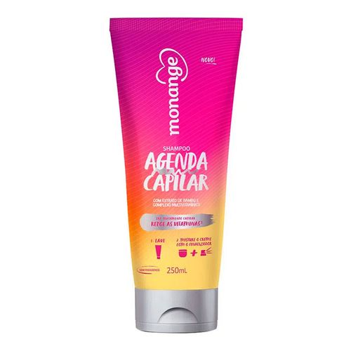Shampoo Monange Agenda Capilar 250ml Shampoo Monange Agenda Capilar 250ml