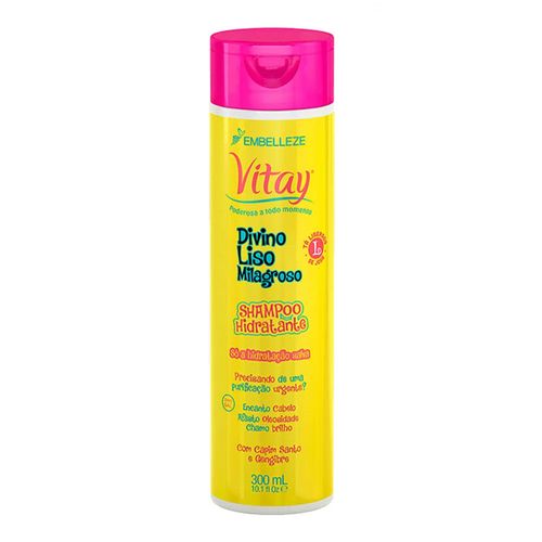 Shampoo Vitay Divino Liso Milagroso 300ml Shampoo Vitay Divino Liso Milagroso 300ml