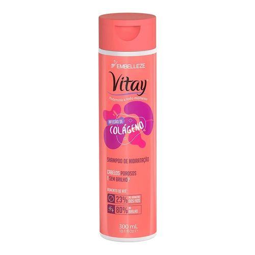 Shampoo Vitay Infusão de Colágeno 300ml Shampoo Vitay Infusão de Colágeno 300ml