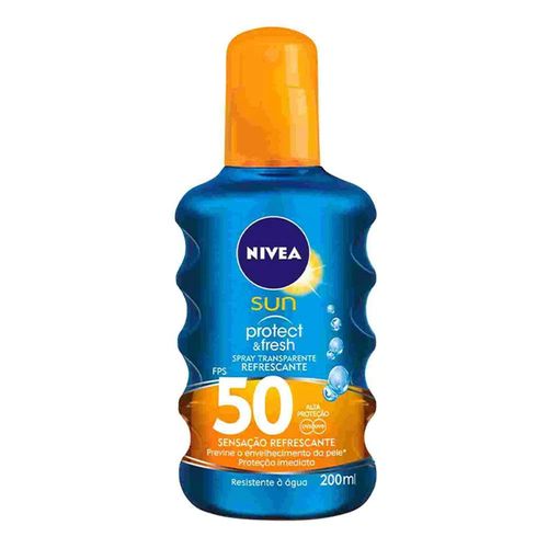 Protetor Solar Nivea Sun Invisible Spray FPS 50 200ml Protetor Solar Nivea Sun Invisible Spray FPS 50 200ml