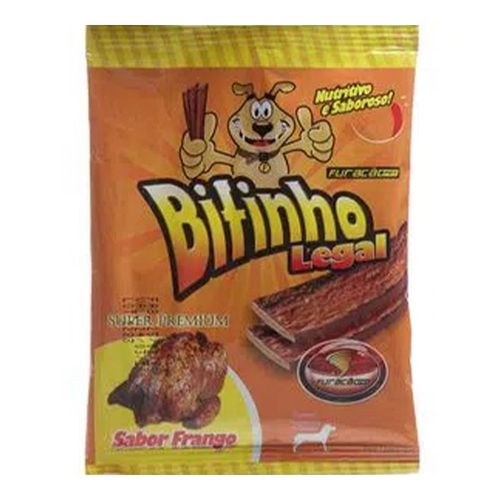 Bifinho Legal Furacão Pet 60g - Sabor Frango Bifinho Legal Furacão Pet 60g - Sabor Frango