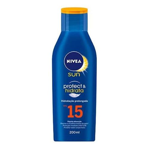 Protetor Solar Nivea Sun Light Feeling FPS15 200ml Protetor Solar Nivea Sun Light Feeling FPS15 200ml