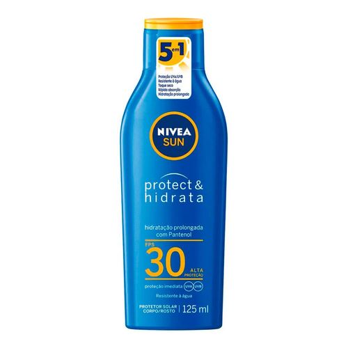 Protetor Solar Nivea Sun Protect & Hidrata FPS30 125ml Protetor Solar Nivea Sun Protect & Hidrata FPS30 125ml