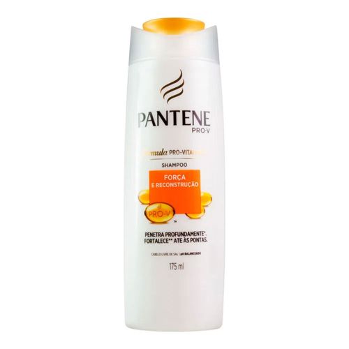 Shampoo Pantene Força e Reconstrução 175ml Shampoo Pantene Força e Reconstrução 175ml