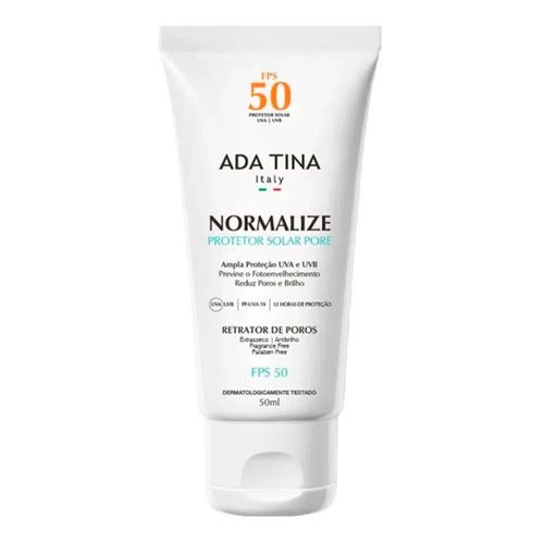 Protetor Solar Normalize Ada Tina Pore Fps 50 Protetor Solar Normalize Ada Tina Pore Fps 50