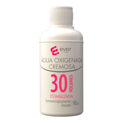 Água Oxigenada Cremosa Ever Care 30 Volumes 90ml Água Oxigenada Cremosa Ever Care 30 Volumes 90ml