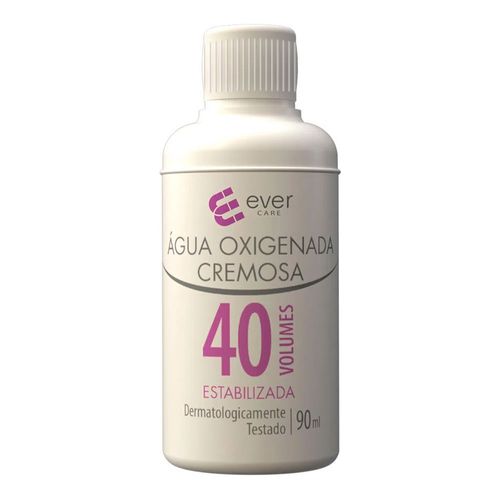Água Oxigenada Cremosa Ever Care 40 Volumes 90ml Água Oxigenada Cremosa Ever Care 40 Volumes 90ml