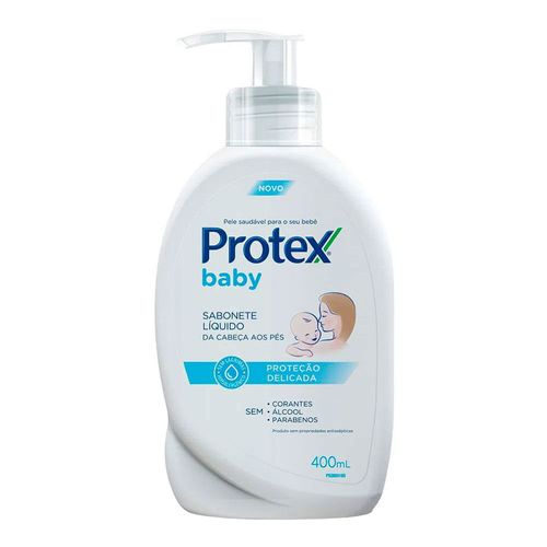 Sabonete-Liquido-Protex-Baby-Delicada-400ml Sabonete-Liquido-Protex-Baby-Delicada-400ml