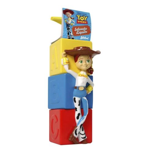Sabonete Líquido Toy Story Jessie 3D 300ml Sabonete Líquido Toy Story Jessie 3D 300ml