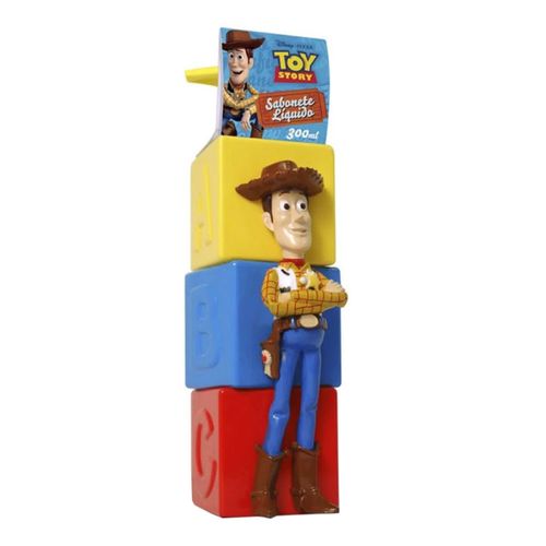 Sabonete Líquido Toy Story Wood 3D 300ml Sabonete Líquido Toy Story Wood 3D 300ml