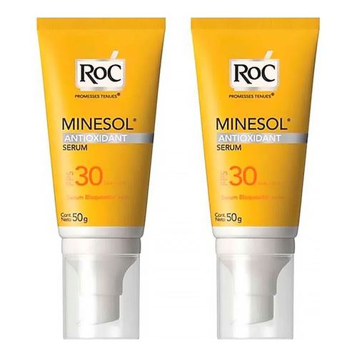 Protetor Solar Roc Minesol Ant FPS 30 50g C/ 2 Unidades Protetor Solar Roc Minesol Ant FPS 30 50g C/ 2 Unidades