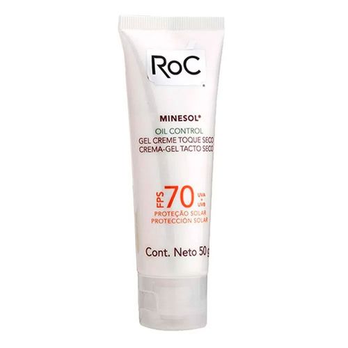Protetor Solar Roc Minesol Oil Control FPS 70 50g C/ 2 Unidades Grátis Necessaire Protetor Solar Roc Minesol Oil Control FPS 70 50g C/ 2 Unidades Grátis Necessaire