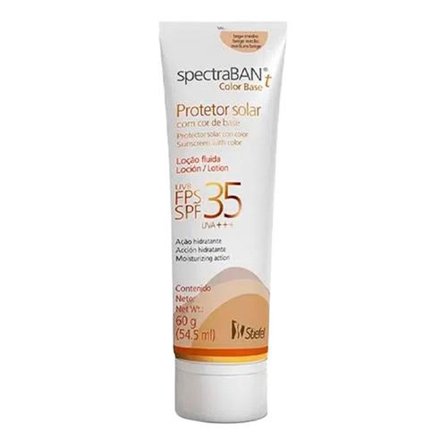 Protetor Solar Spectraban T FPS35 Bege Médio Stiefel 60g
