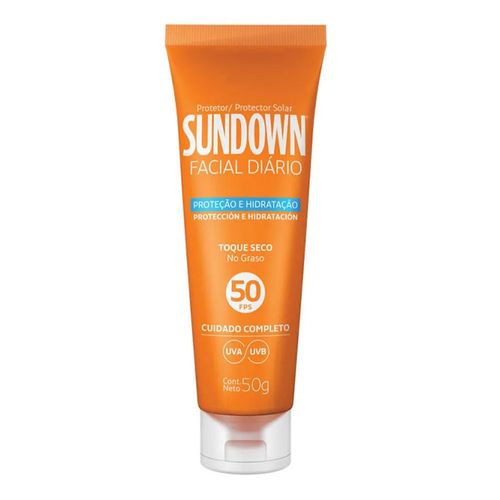 Protetor Solar Sundown Facial Diário FPS 50 50g